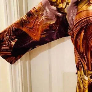 Sexy Diva | Dresses | Plus Size Brown And Gold Maxi Dress With Pockets |  Poshmark
